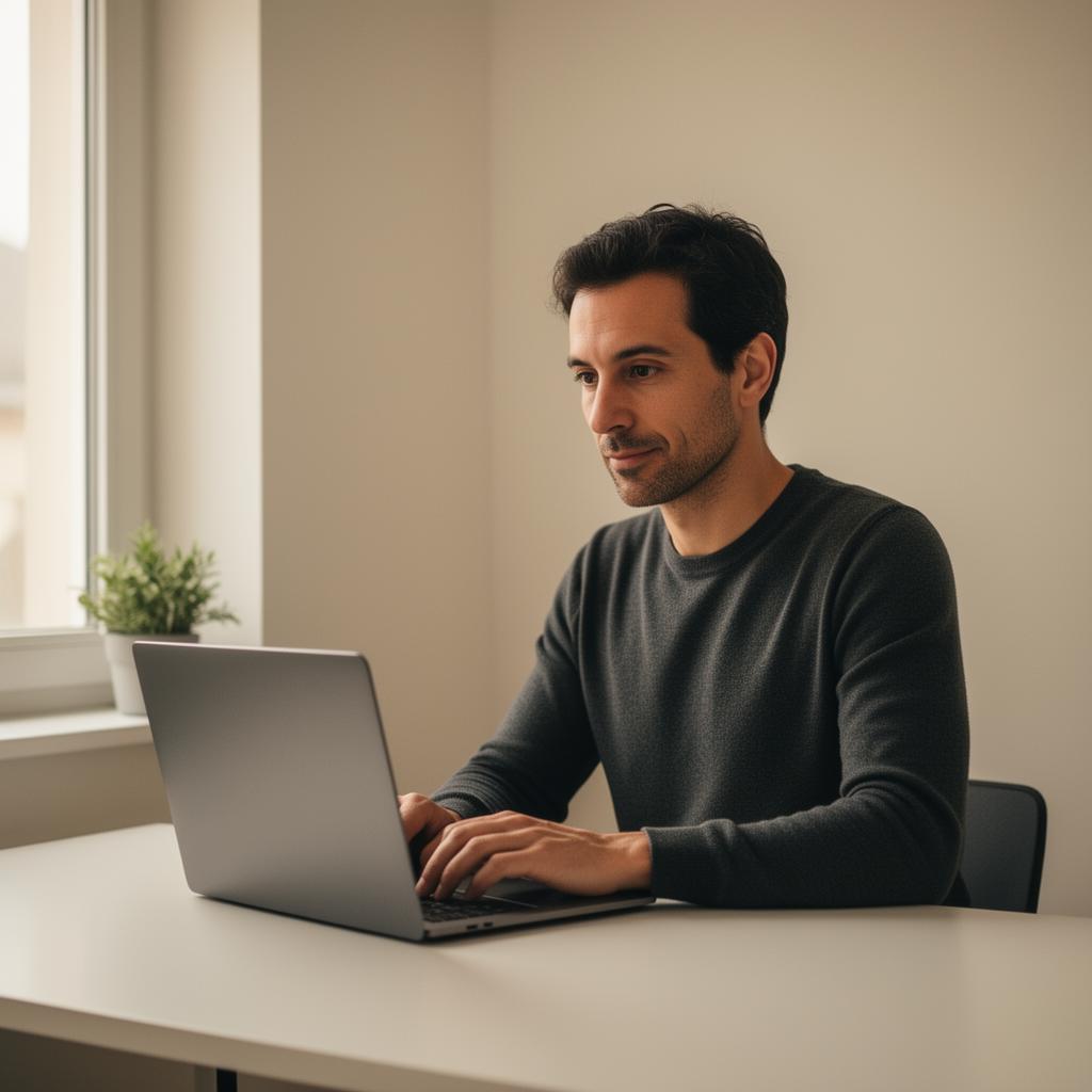 Consultant freelance au travail